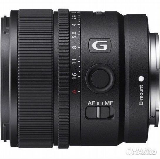 Sony E 15mm f/1.4 G (SEL15F14G), Новый