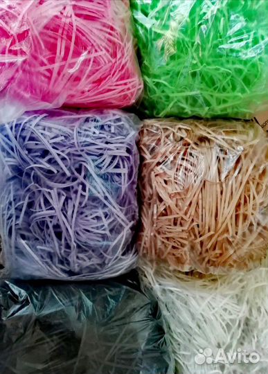 Бумажный наполнитель (стружка)