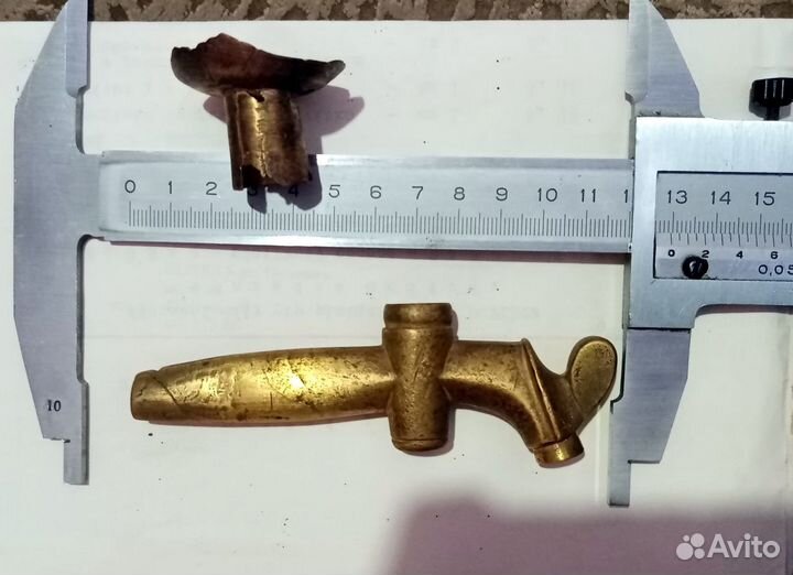 Краник - носик для самовара старинный