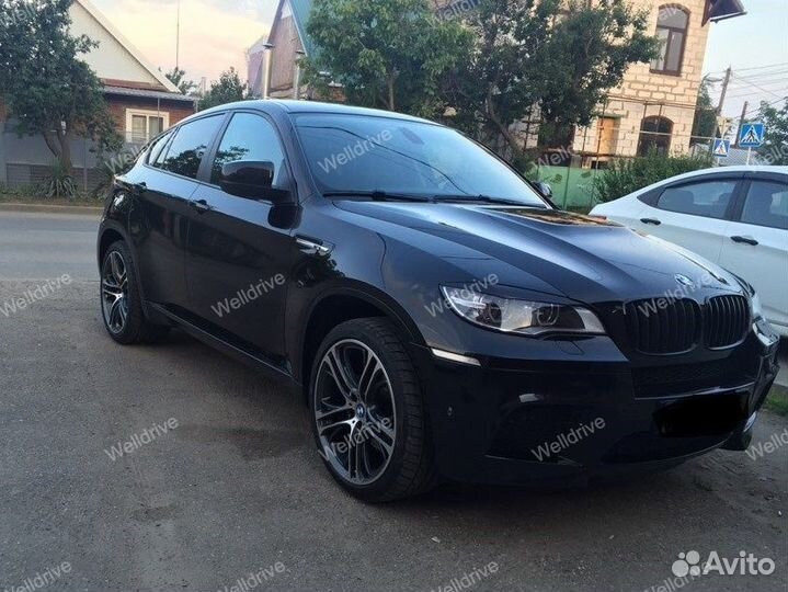 Реснички BMW X6 E71 на фары тюнинг