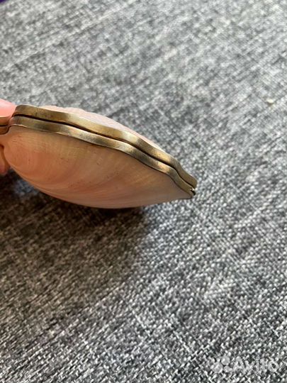 Ракушка пудреница, винтаж