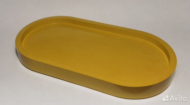 Декоративный поднос из гипса