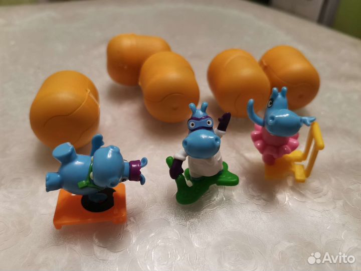 Бегемотики киндер сюрприз 2022