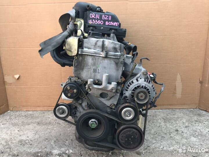 Двигатель контрактный CR14DE 1.4 Nissan