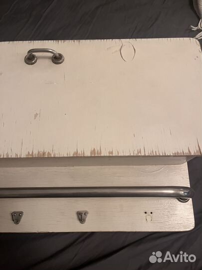 Полка шкафчик настенная деревянная СССР