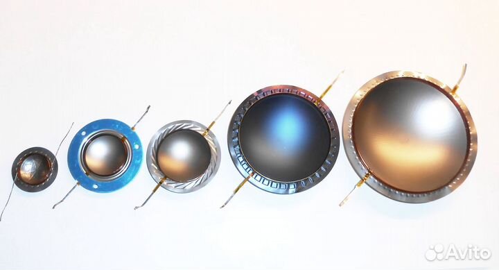 Новые мембраны и диафрагмы для вч драйверов