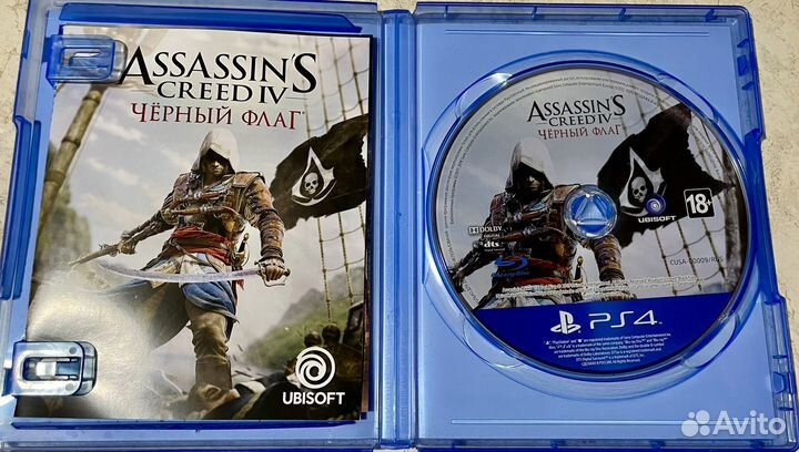 Assasins Creed IV Черный флаг ps4
