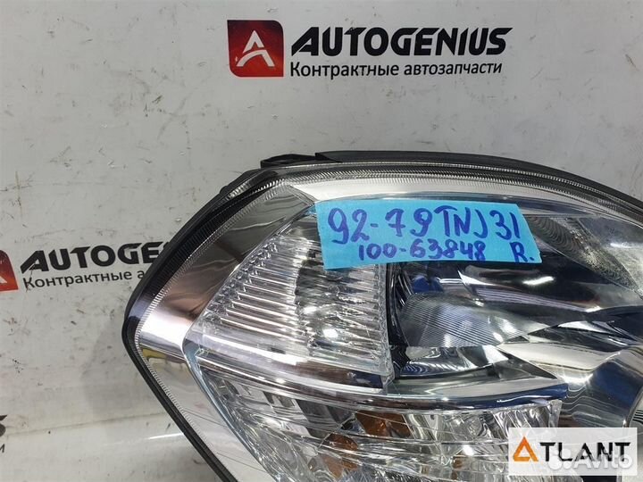 Фара передняя правая nissan teana