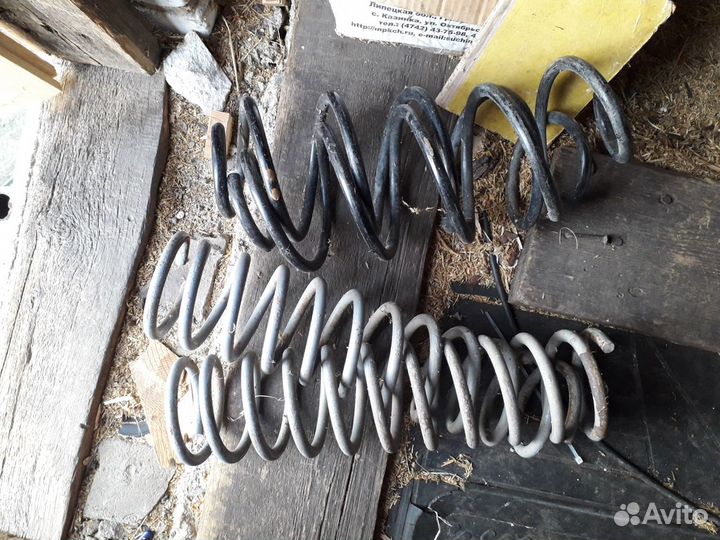 Комплект перед зад пружины калина приора гранта