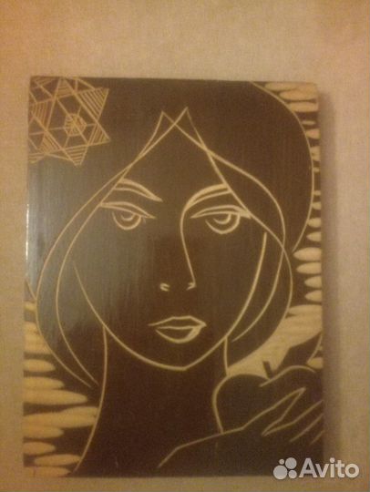 Картина резьба по дереву СССР