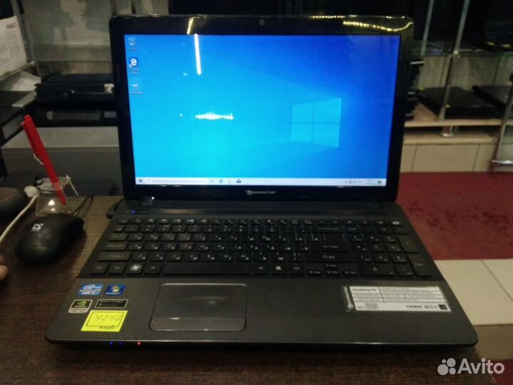 Ноутбук Packard Core i5, 8гб, GT540