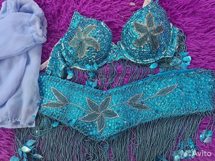 Лиф и пояс для восточных танцев