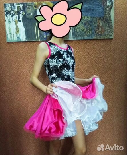 Платье для бальных танцев (латина), р.152