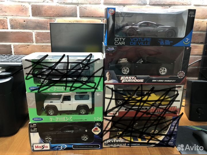 Модели Welly, Jada, Maisto, Rik & Rok, 1:24