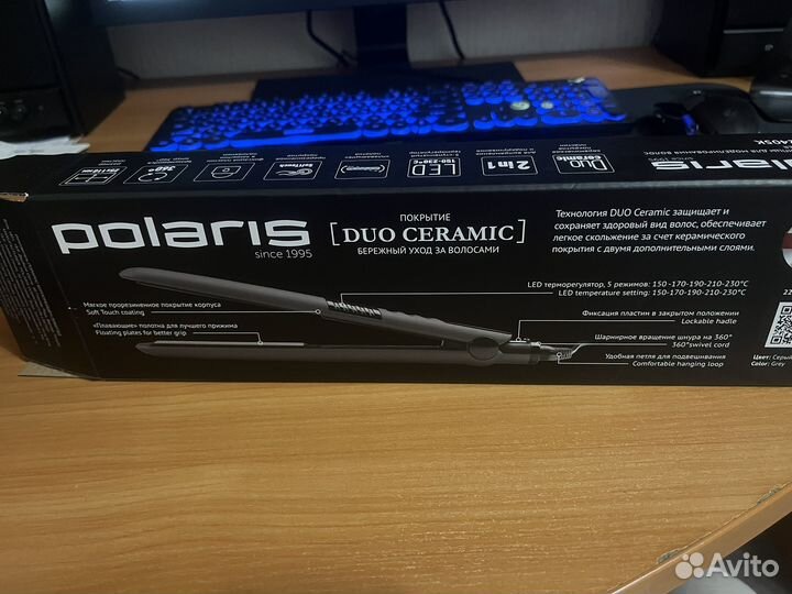 Выпрямитель волос polaris phs 2405K