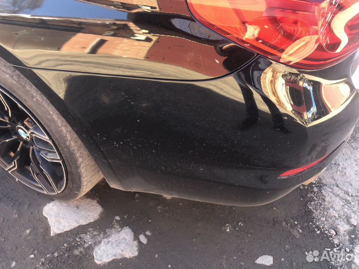 Задний бампер bmw g30 дорестайлинг