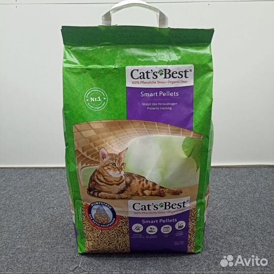 Наполнитель Cat's Best SMART Pellets 20л (10кг)