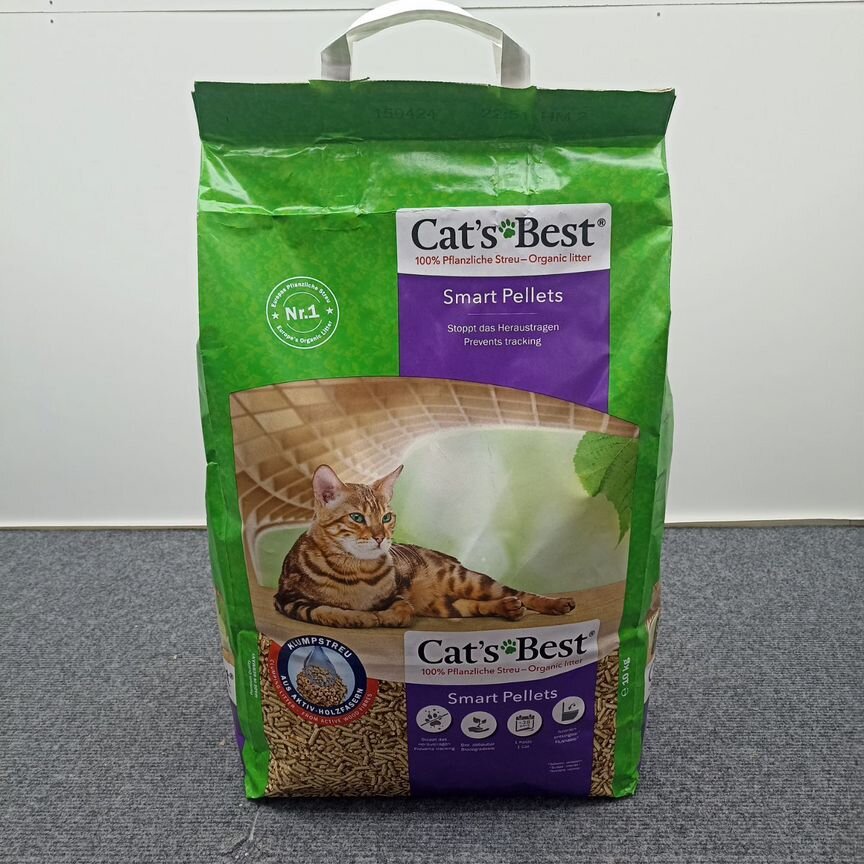 Наполнитель Cat's Best SMART Pellets 20л (10кг)