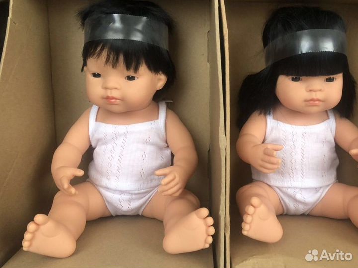 Кукла пупс Miniland 38 см