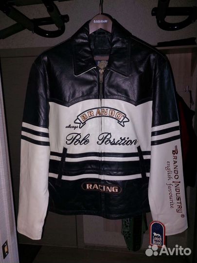 Кожаная куртка мужская