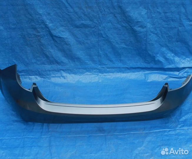 В цвет задний бампер на Kia Rio 3 2013