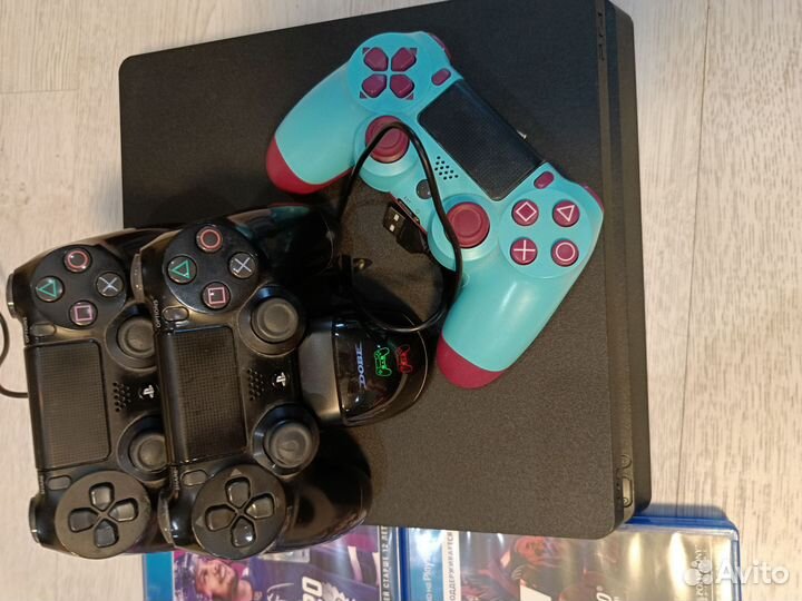 Sony playstation 4 ps4 pro 1tb с играми