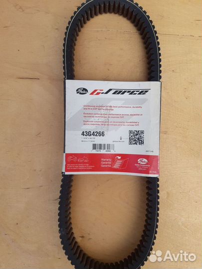 Ремень вариатора Gates 43G4266 Arctic Cat 0227-030