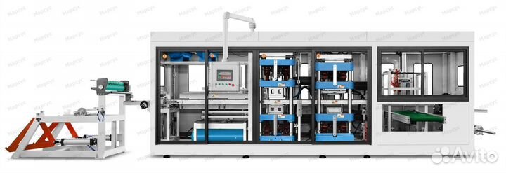 Станок для производства пластиковой посуды MTF-009