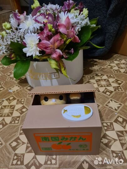 Электронная копилка. Копилка кот воришка