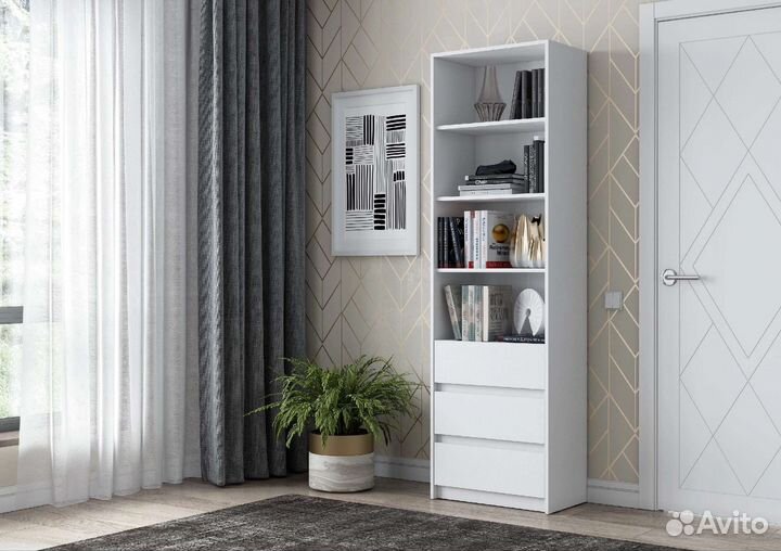 Стеллаж с ящиками