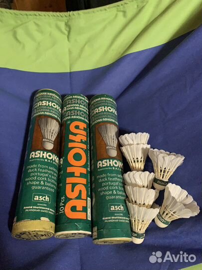 Воланы перьевые Ashoka (Индия)