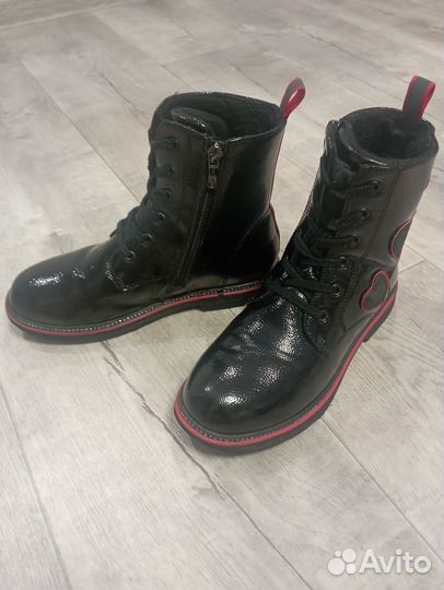 Ботинки демисезонные для девочки 35 размер