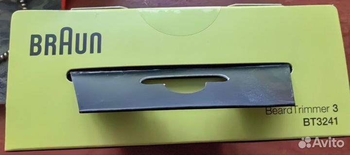 Триммер для бороды braun BeardTremmer 3 BT3241