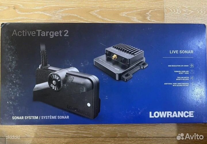 Lowrance active target 2 бу