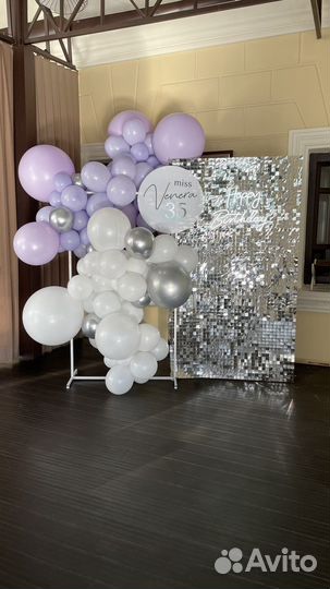 Фотозоны с пайетками