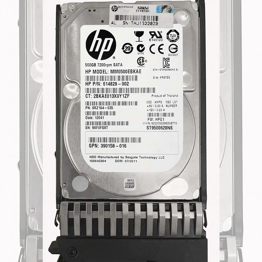 [MM0500EBKAE] Жесткий Диск Hp 500gb Sata2 2,5" Hdd Mm0500ebkae