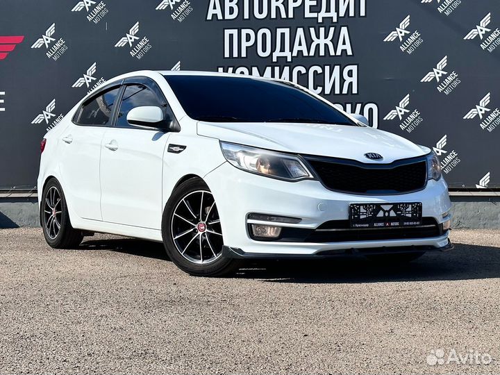Kia Rio 1.6 МТ, 2017, 130 000 км
