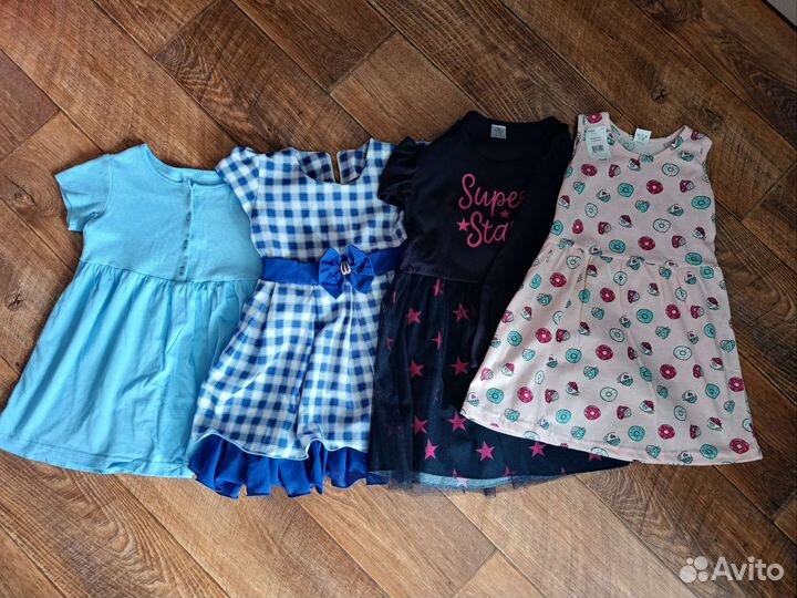 Детские вещи пакетом на девочку 98 104 размер