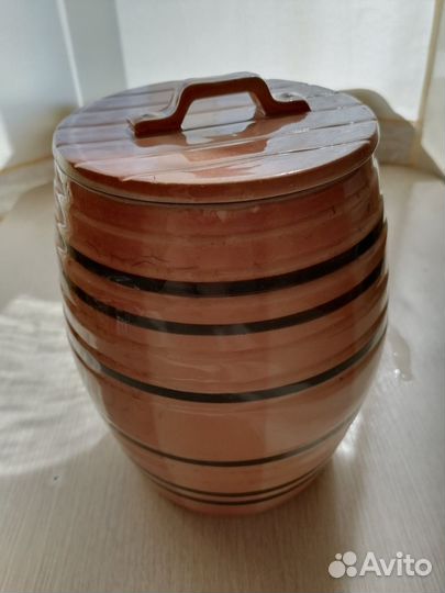 Керамический бочонок