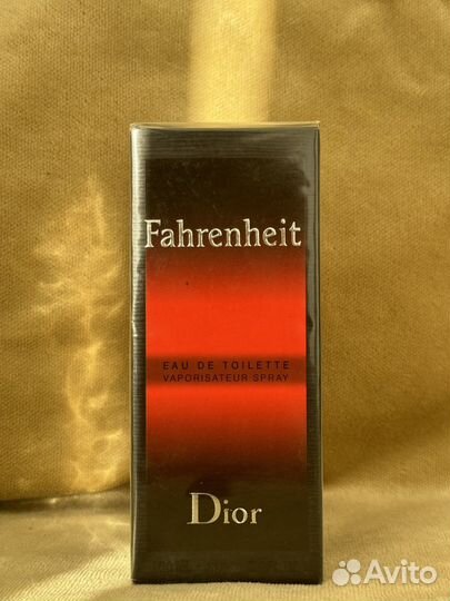 Dior Fahrenheit eau de toilette 100ml Original