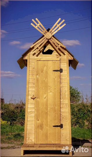 Дачный туалет с установкой Д920