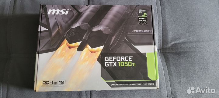 Видеокарта nvidia geforce gtx 1050 ti msi