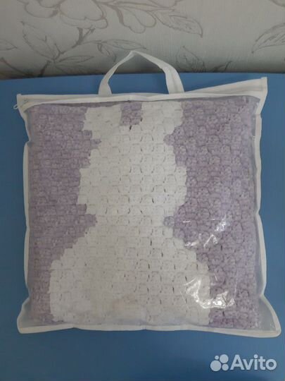 Новый плюшевый плед с зайкой для ребенка