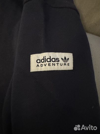 Худи adidas синее