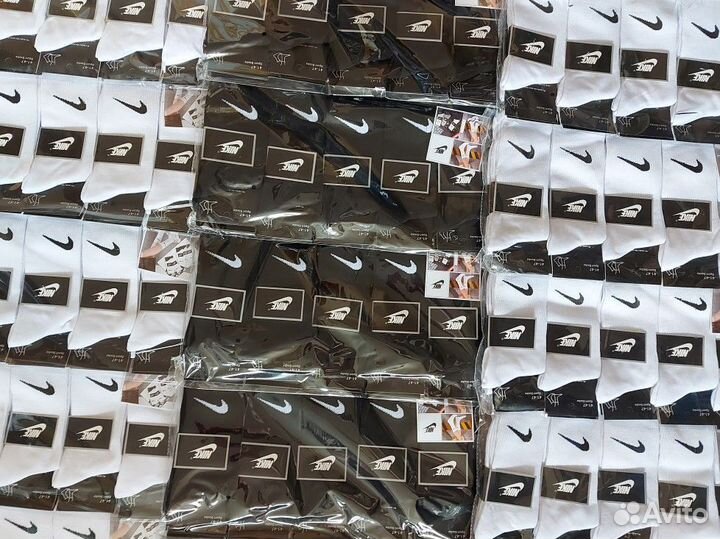 Носки высокие Nike хлопок