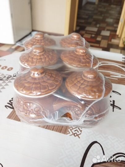 Горшок для запекания 6 шт