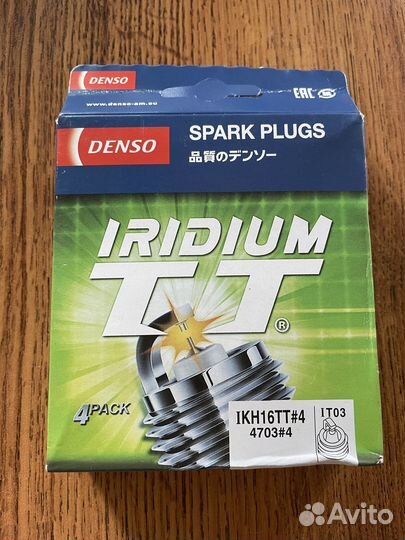 Свечи зажигания denso ikh16tt 4703