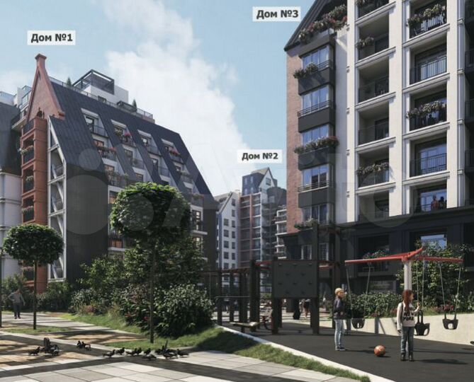 2-к. квартира, 92,4 м², 2/10 эт.