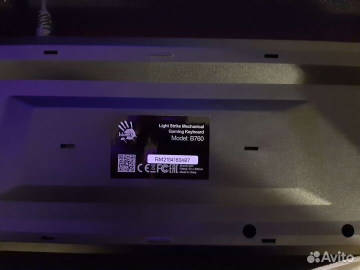 Механическая клавиатура bloody b760