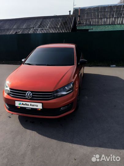 Volkswagen Polo 1.6 AT, 2017, 105 000 км